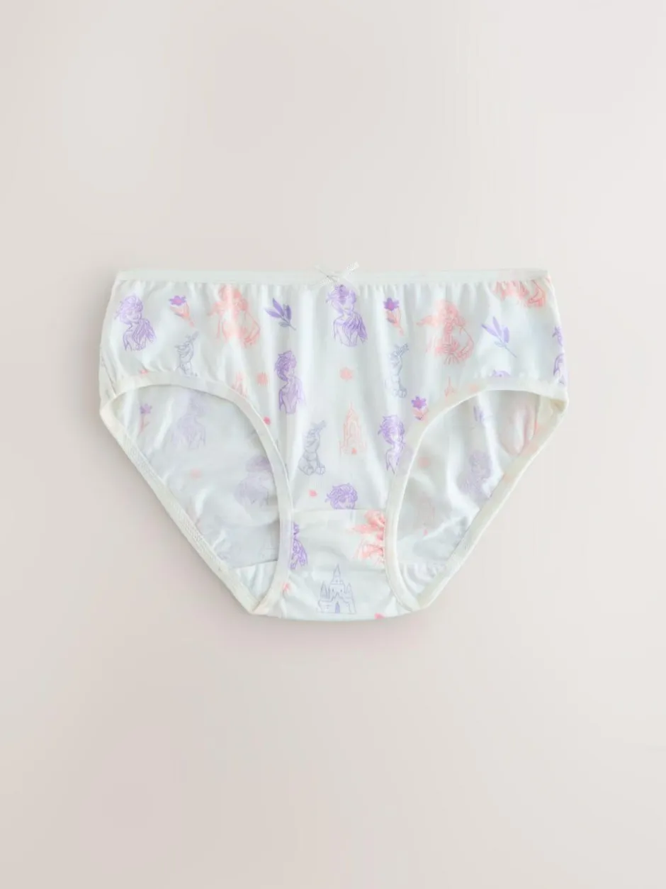 Next Multi Disney Frozen Print Briefs 5 Pack (1.5-10yrs) Outlet