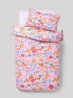 Next Reversible Duvet Cover And Pillowcase Set Multi Icon New