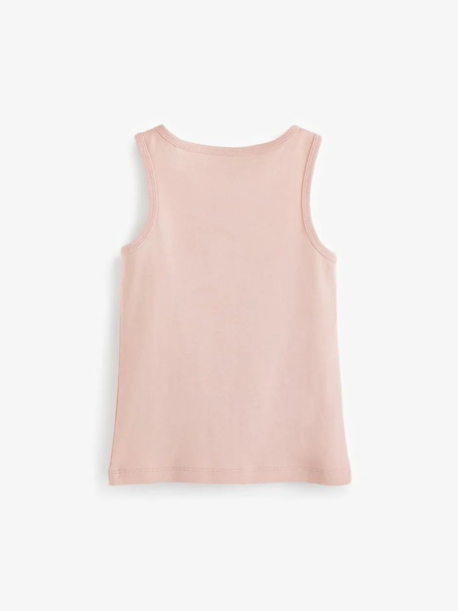 Next Multi Pastel 100% Cotton Vests 5 Pack (1.5-16yrs)