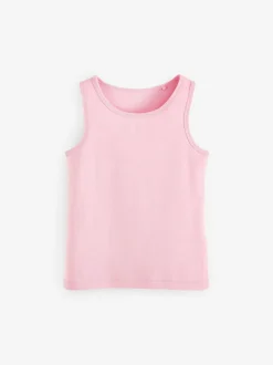 Next Vests 5 Pack (1.5-16yrs) Multi Pastel