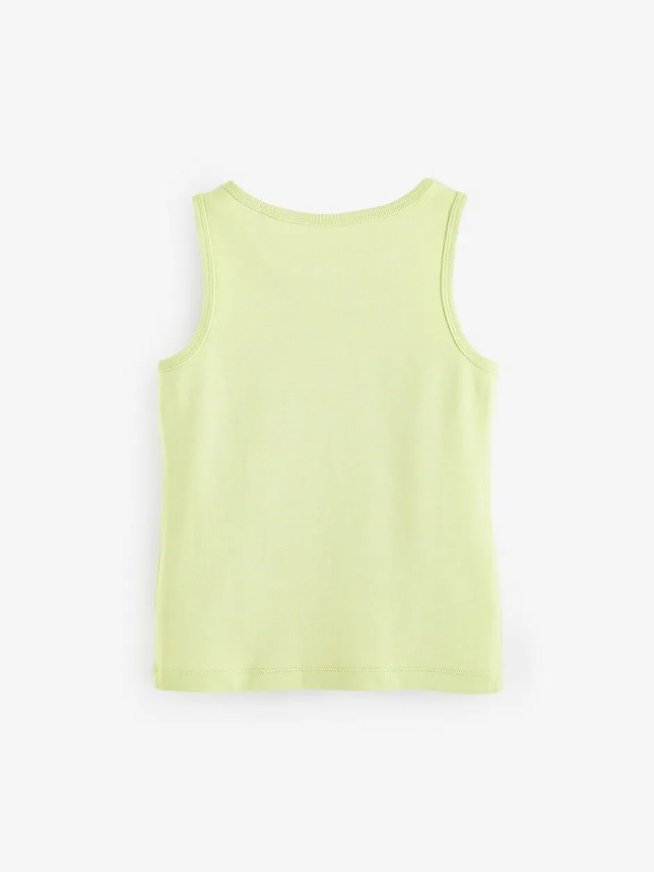 Next Vests 5 Pack (1.5-16yrs) Multi Pastel