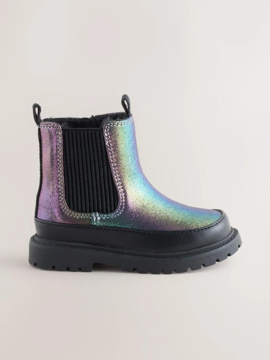 Next Chunky Chelsea Ankle Boots Multi Rainbow