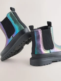 Next Chunky Chelsea Ankle Boots Multi Rainbow