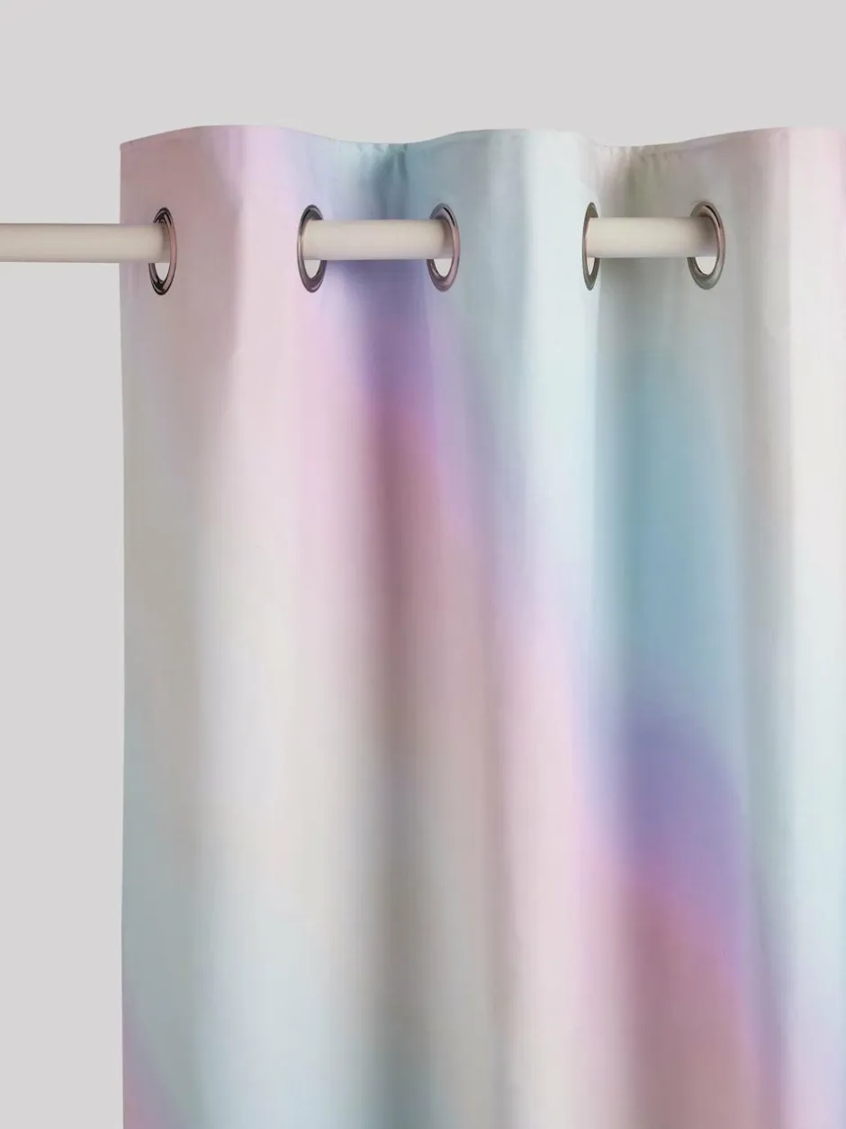Next Multi Rainbow Ombre Eyelet Blackout Curtains Outlet