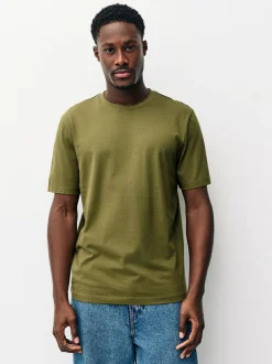 Next Multi Regular Fit Essential Cotton T-Shirts 6 Pack Sale