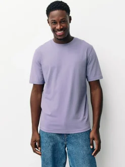 Next Multi Regular Fit Essential Cotton T-Shirts 6 Pack Sale