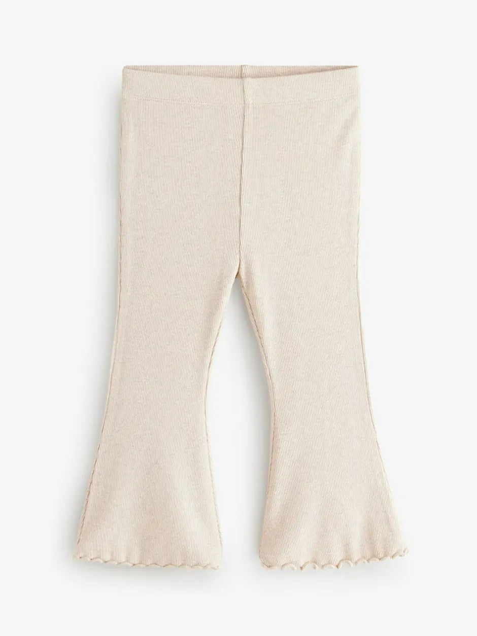 Next Multi Ribbed Flare Leggings 5 Pack (3mths-7yrs) Outlet