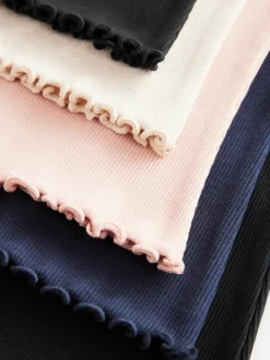 Next Multi Ribbed Flare Leggings 5 Pack (3mths-7yrs) Outlet