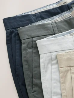 Next Multi Skinny Fit Stretch Chino Shorts 4 Pack Hot