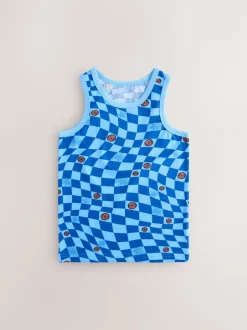Next Multi Spiderman Vests 3 Pack (1.5-10yrs)