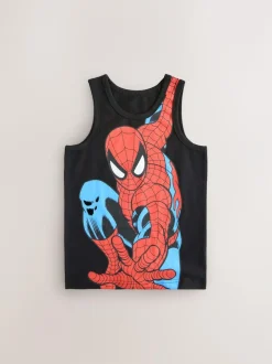 Next Multi Spiderman Vests 3 Pack (1.5-10yrs)