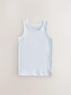 Next Multicolour Vests 5 Pack (1.5-16yrs) New