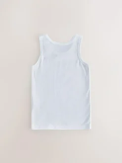 Next Multicolour Vests 5 Pack (1.5-16yrs) New