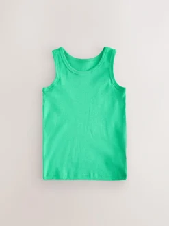 Next Multicolour Vests 5 Pack (1.5-16yrs) New