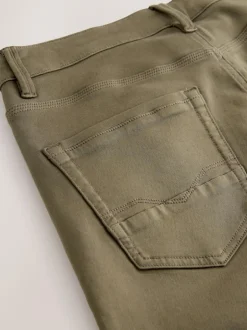 Next Mushroom Brown Skinny Fit Comfort Stretch Jeans Sale