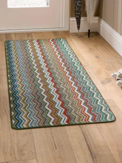 My Mat Candy Multi Zig Zag Runner Hot