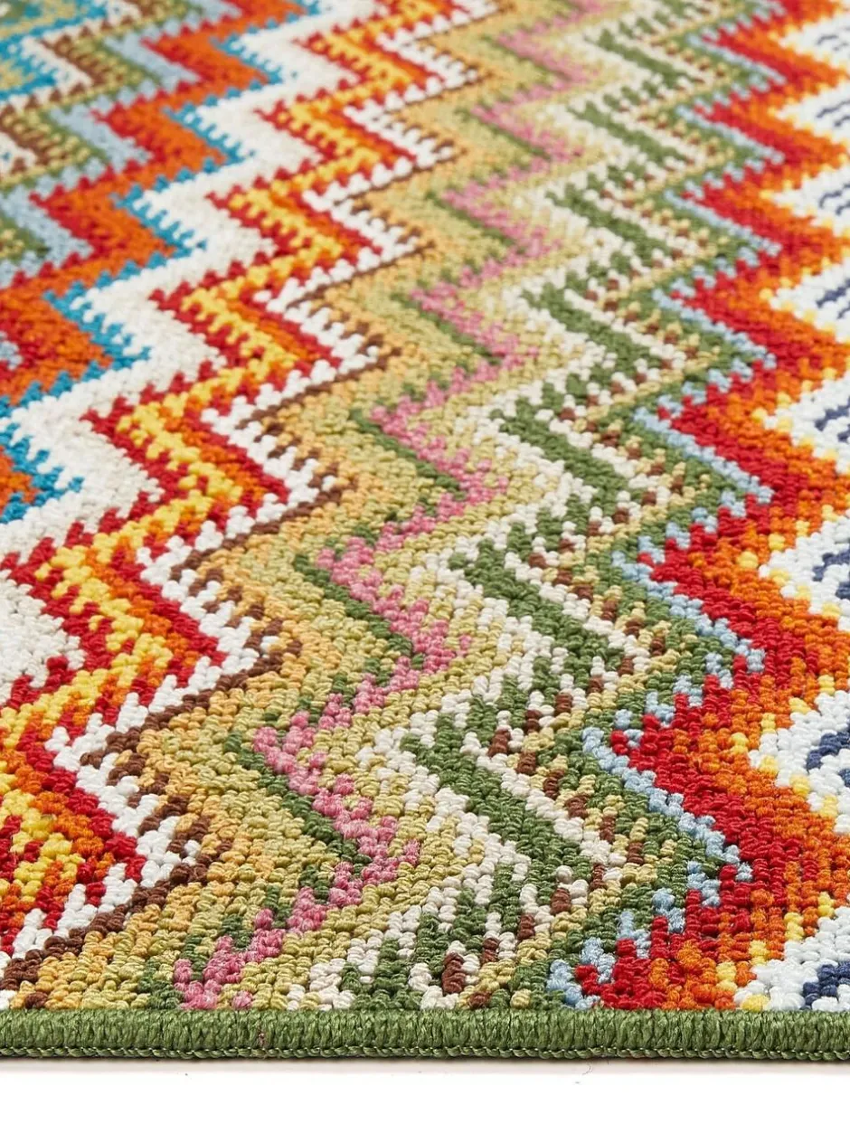 My Mat Candy Multi Zig Zag Runner Hot