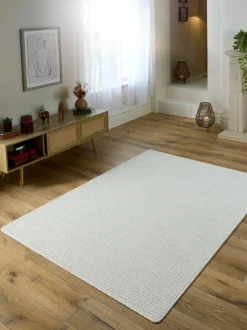 My Mat Sculptured Waffle Rug Ivory Sale