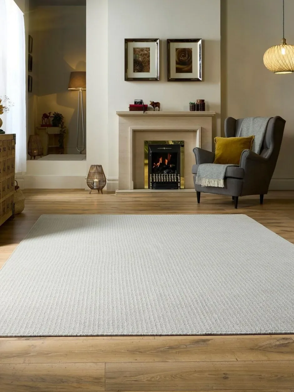 My Mat Sculptured Waffle Rug Ivory Sale
