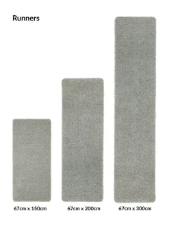 My Rug Ghost Grey Shaggy Rug Hot