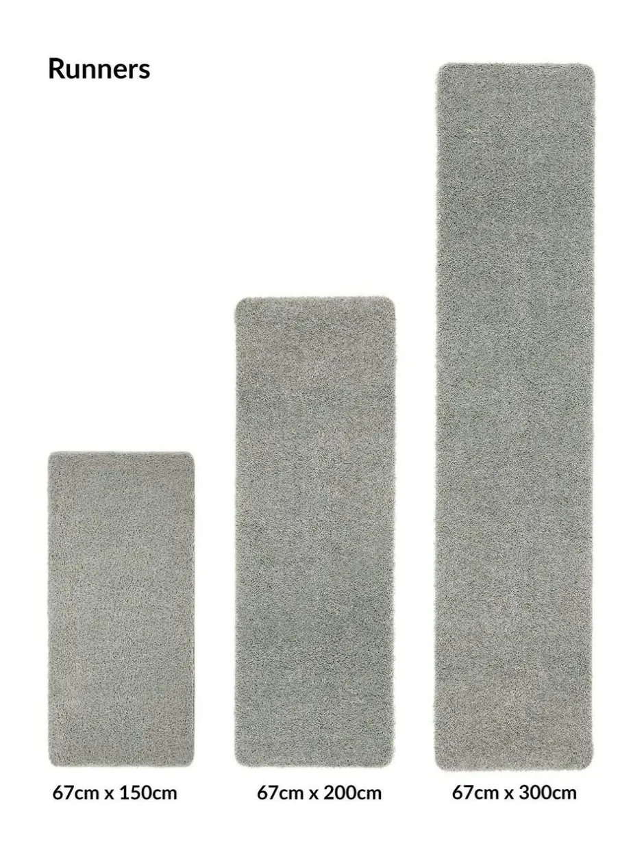 My Rug Ghost Grey Shaggy Rug Hot