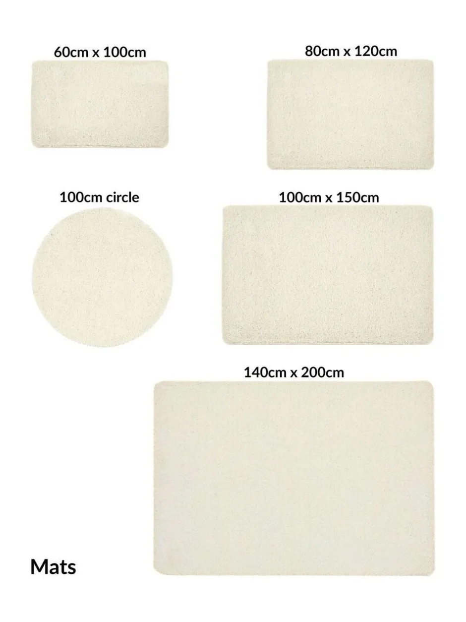 My Rug Ivory Shaggy Rug Best