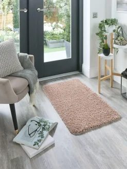 My Rug Nude Pink Shaggy Rug Discount