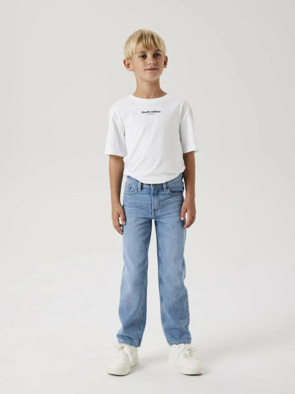 Name It Straight Fit Jeans Blue Sale
