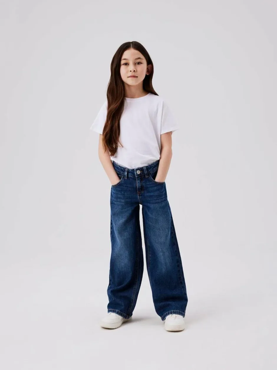 Name It Blue Wide Leg Jeans