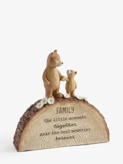 Next Natural Bertie Bear Family Sentiment Ornament Best