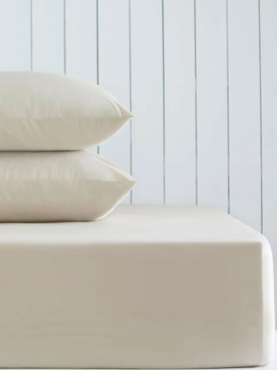 Next Natural Cotton Rich Deep Fitted Bed Sheet Clearance