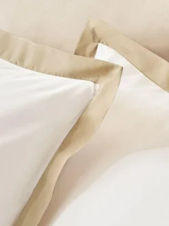 Next Cotton Rich Oxford Duvet Cover and Pillowcase Set Natural Best