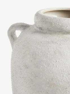 Next Natural Country Ceramic Lydford Extra Large Textured Flower Vase Clearance