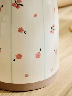 Next Natural Floral Ceramic Biscuit Jar Hot