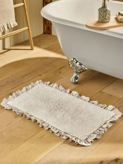 Next Frill Bath Mat Natural Online