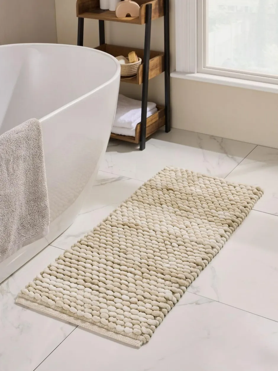 Next Giant Bobble Runner Bath Mat Natural Online