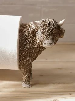 Next Hamish Kitchen Roll Holder Natural Clearance