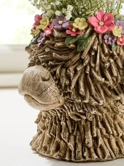 Next Natural Hamish the Highland Cow Floral Vase Discount