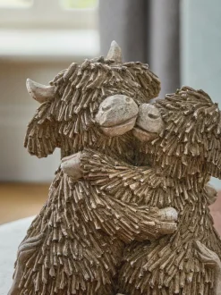 Next Natural Hamish The Highland Cow Hugging Ornament Online