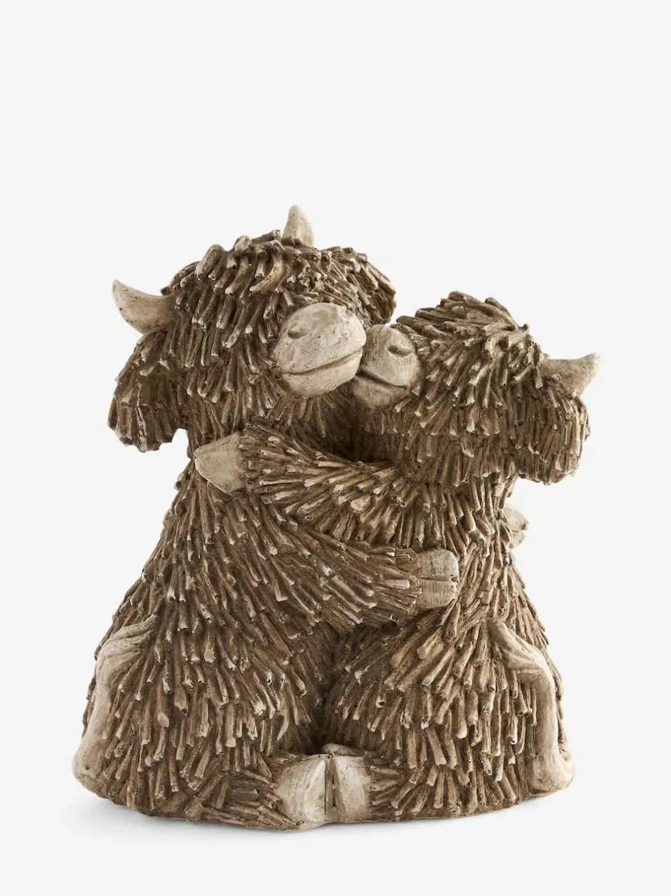 Next Natural Hamish The Highland Cow Hugging Ornament Online
