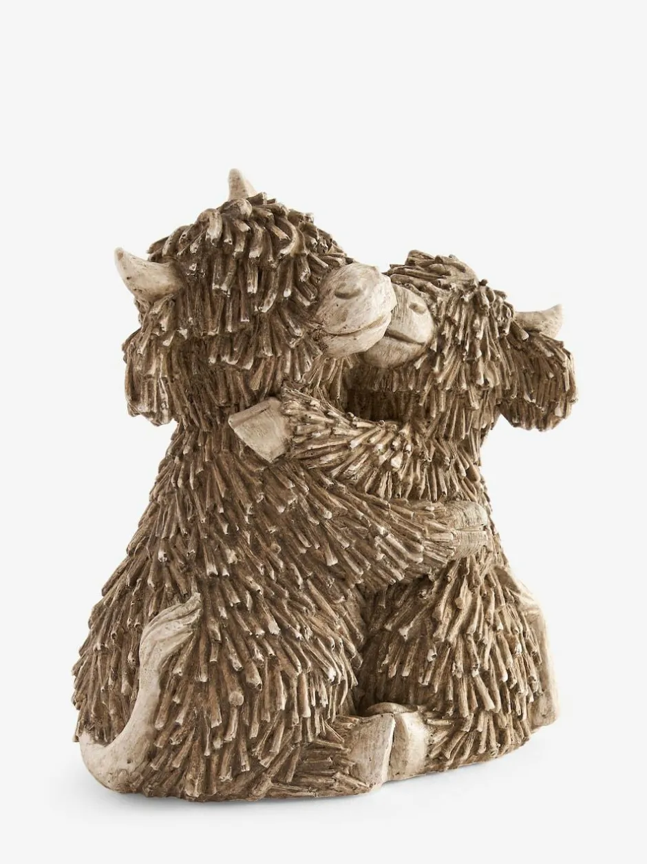 Next Natural Hamish The Highland Cow Hugging Ornament Online