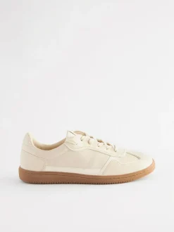 Next Natural Lace-Up Trainers Hot