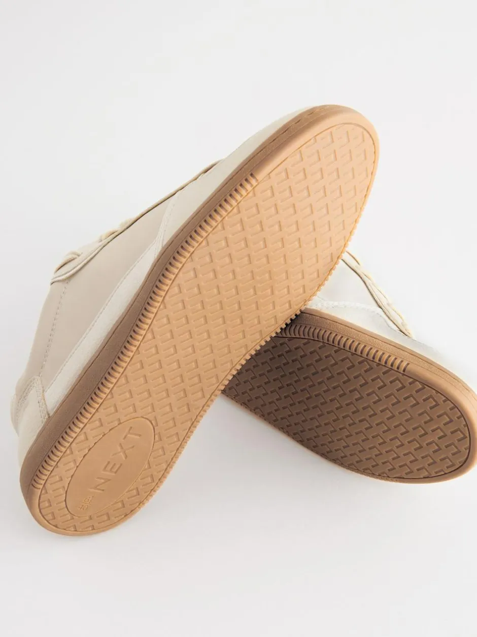 Next Natural Lace-Up Trainers Hot