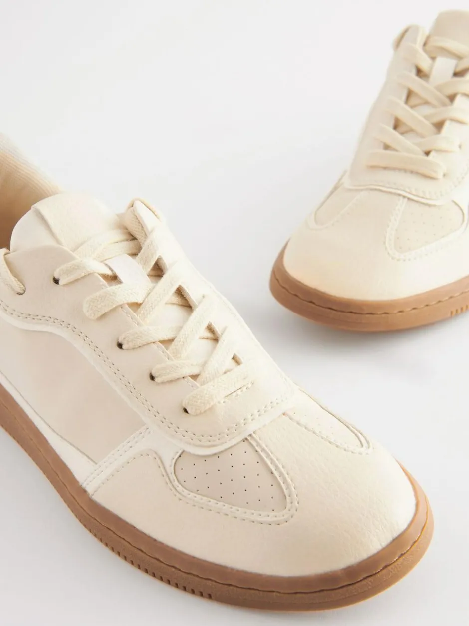 Next Natural Lace-Up Trainers Hot