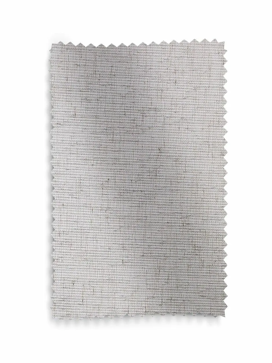 Next Linen Look Voile Slot Top Sheer Panel Curtain Natural Clearance