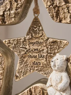 Next Natural Medium Bertie The Bear Shining Star Ornament Online
