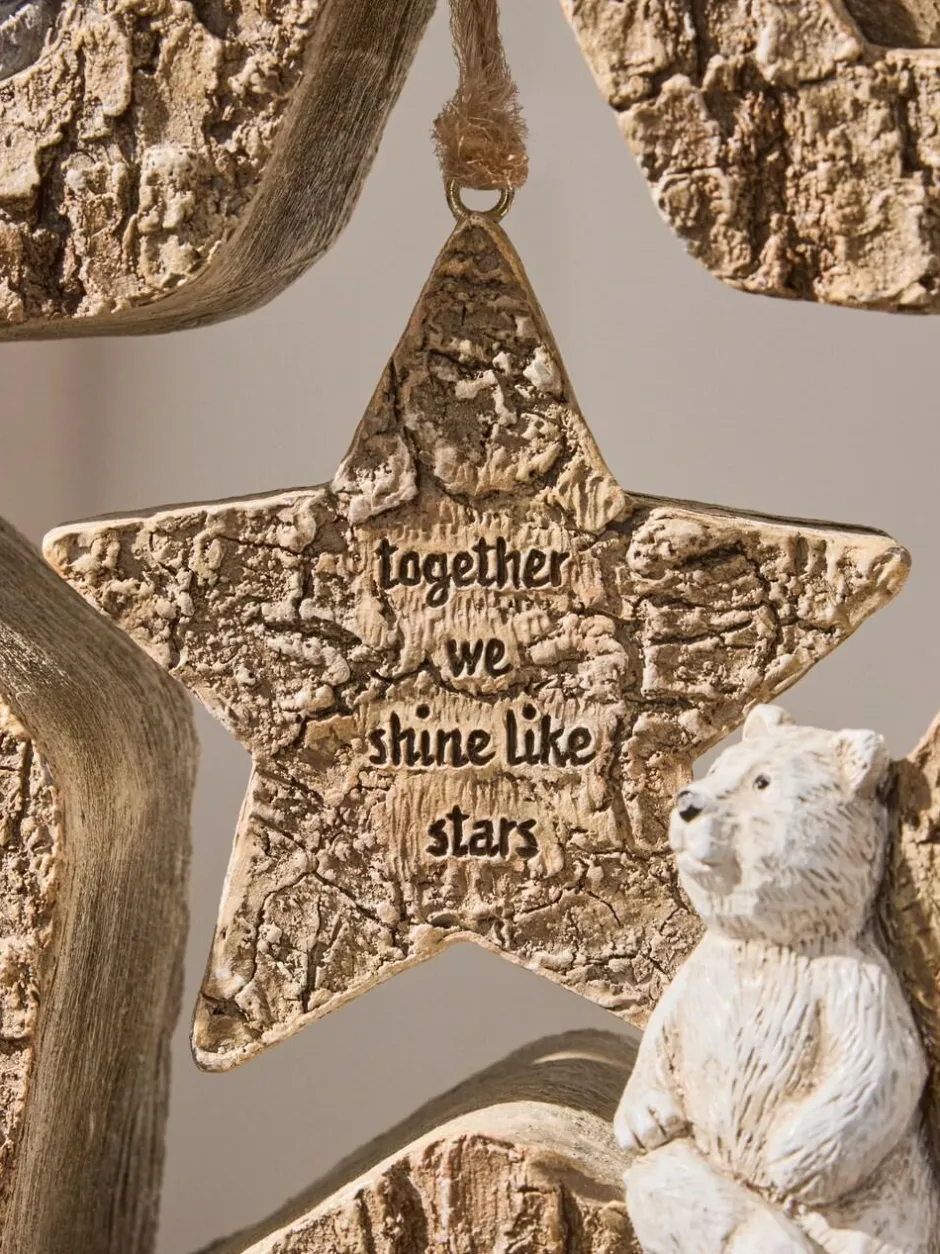 Next Natural Medium Bertie The Bear Shining Star Ornament Online