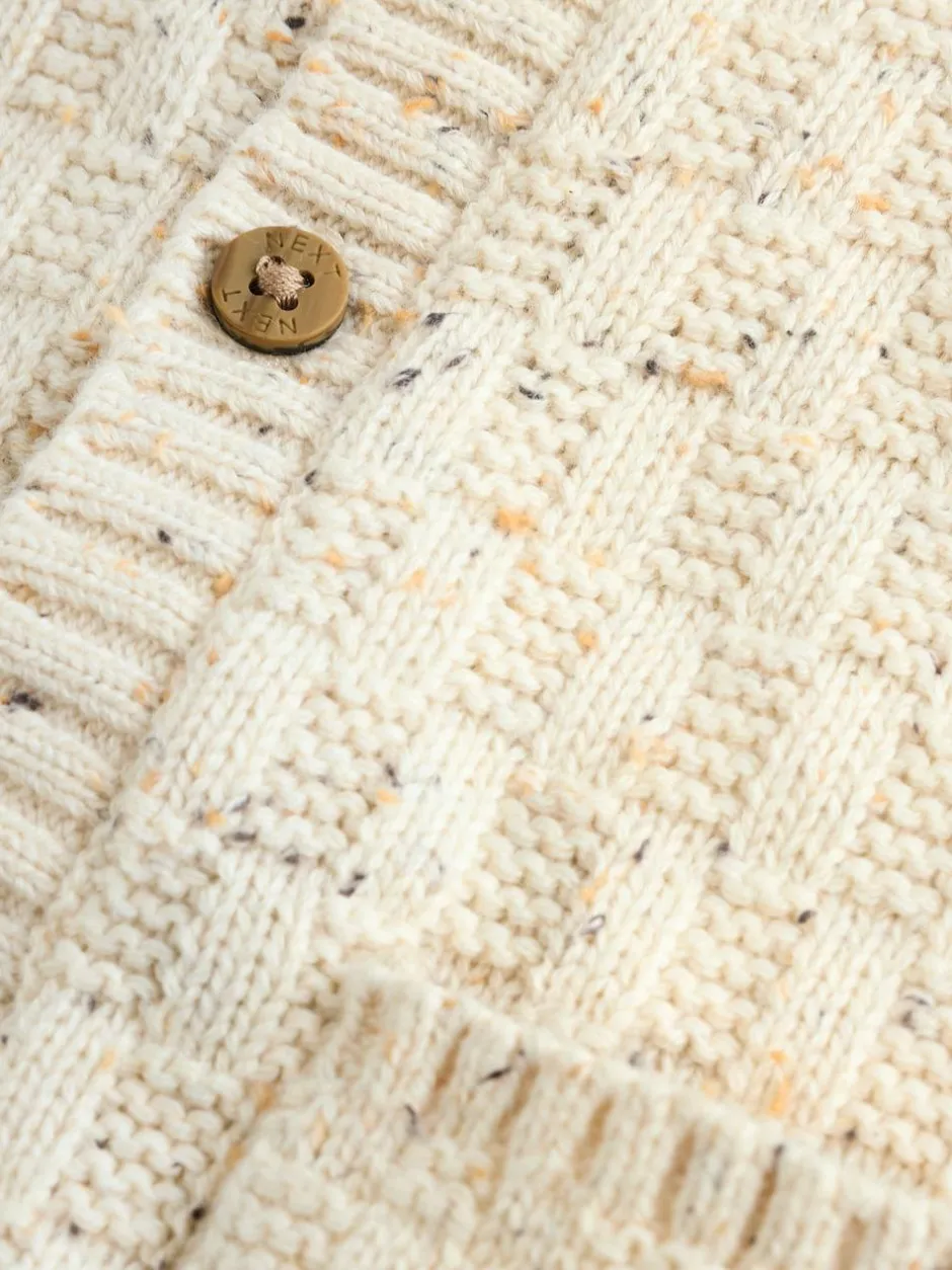 Next Natural Milk Club Embroidered Baby Cardigan Sale