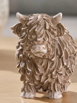 Next Natural Mini Hamish The Highland Cow Ornament Hot