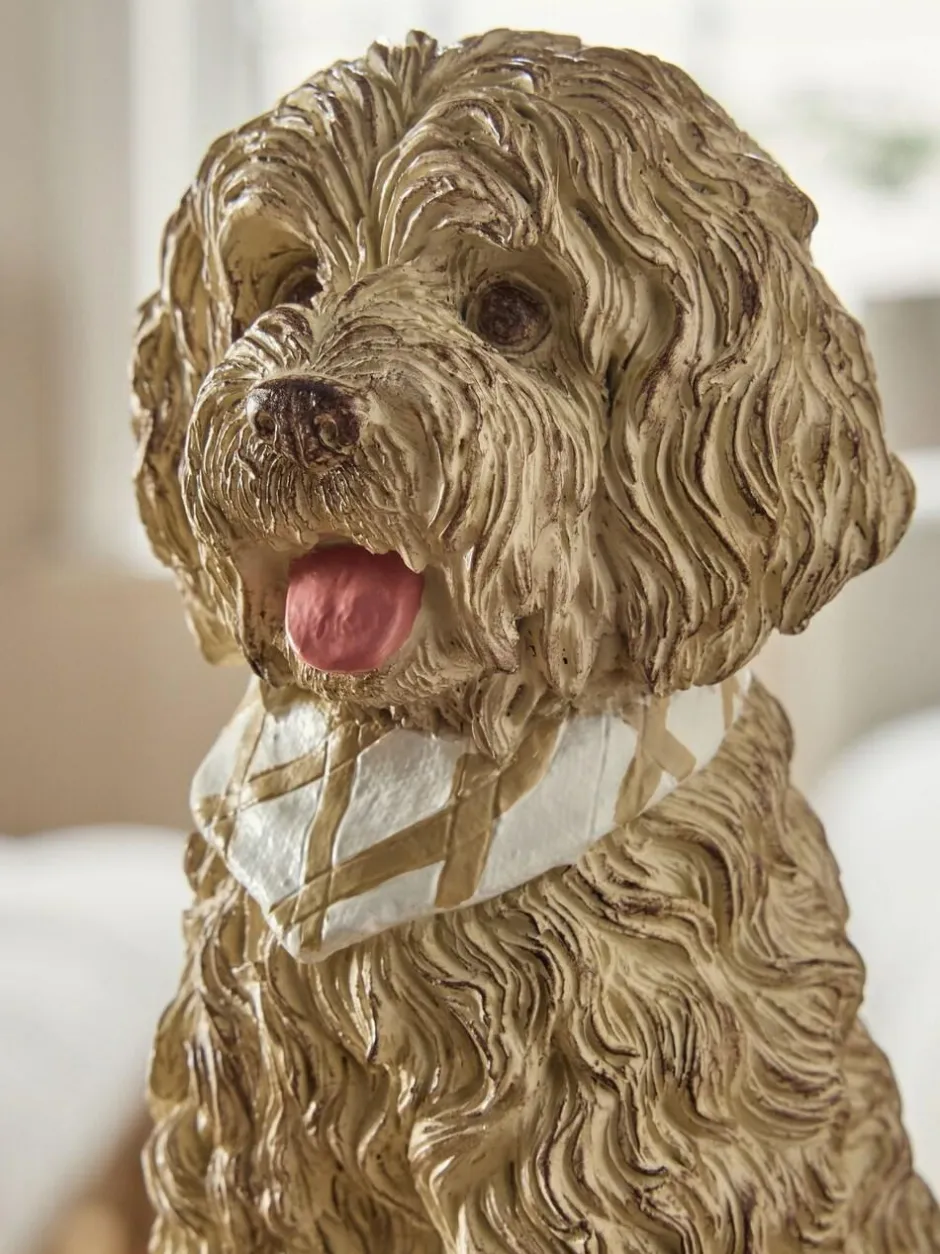 Next Natural Small Louis The Labradoodle Ornaments Outlet